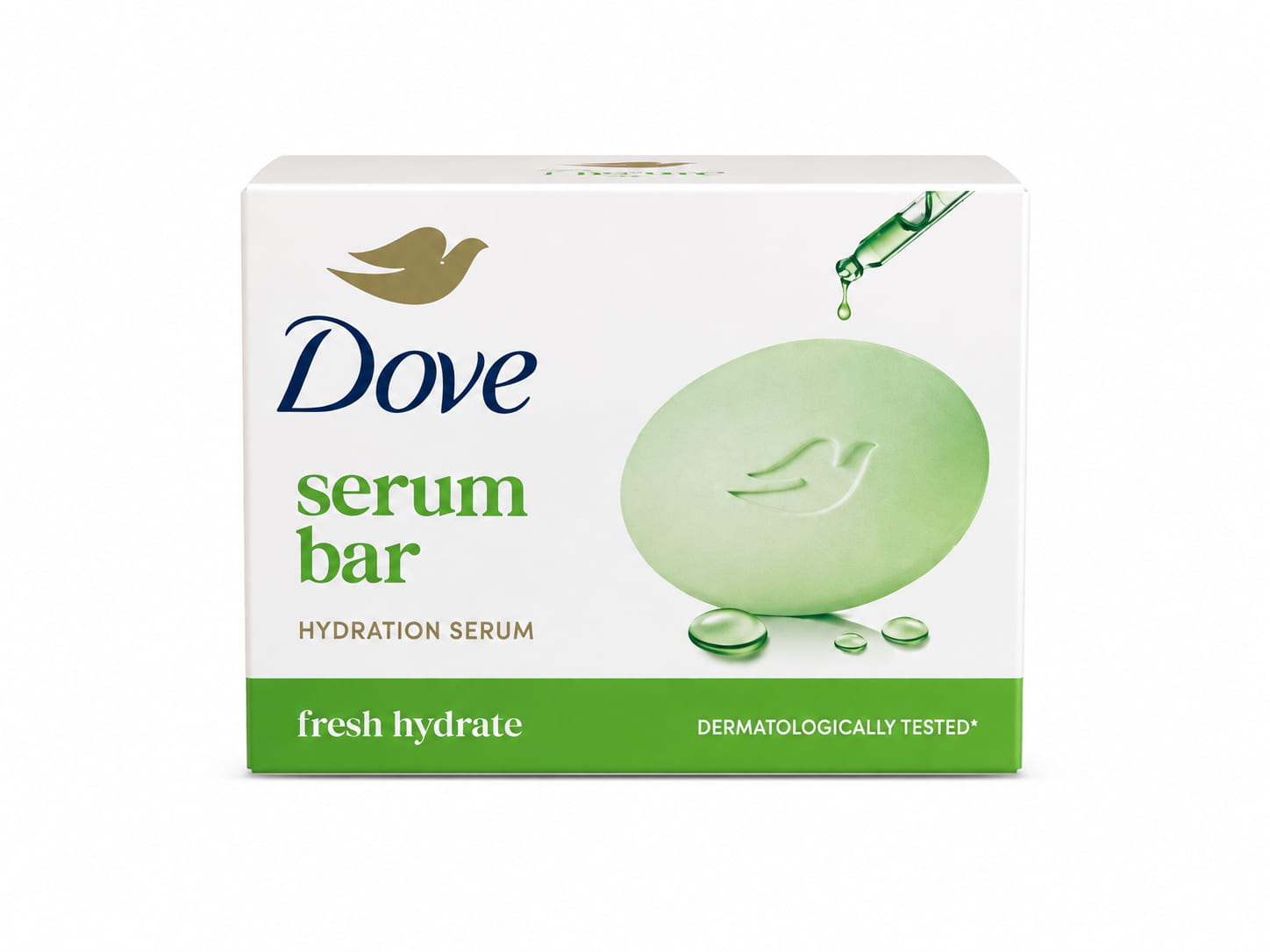 Dove Serum Bar with Hydration Serum  Fresh Hydrate (PACK OF 2)